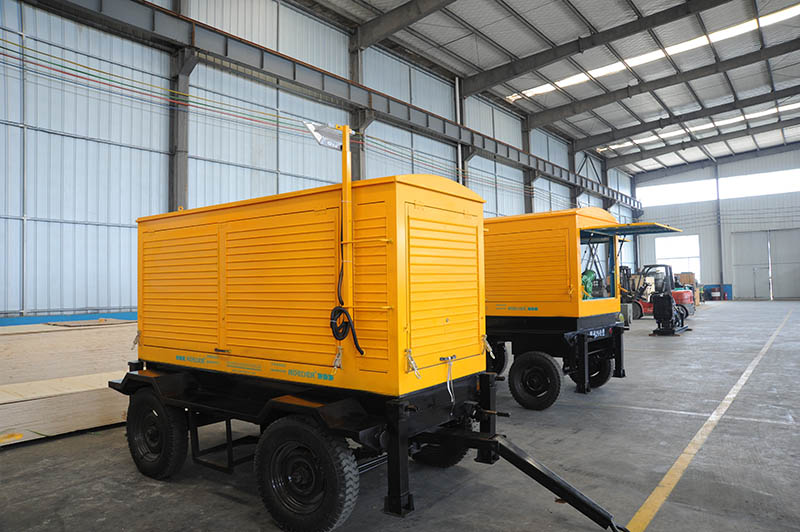 搭載羅德轉(zhuǎn)子泵的移動(dòng)泵車(chē)