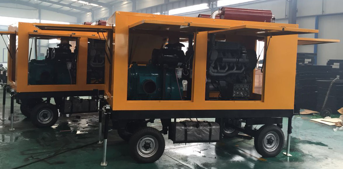 四輪式柴油機(jī)移動(dòng)泵車 四輪式柴油機(jī)移動(dòng)泵車