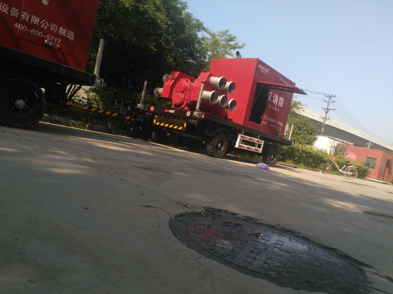 武漢移動泵車應(yīng)用圖片 武漢移動泵車應(yīng)用圖片